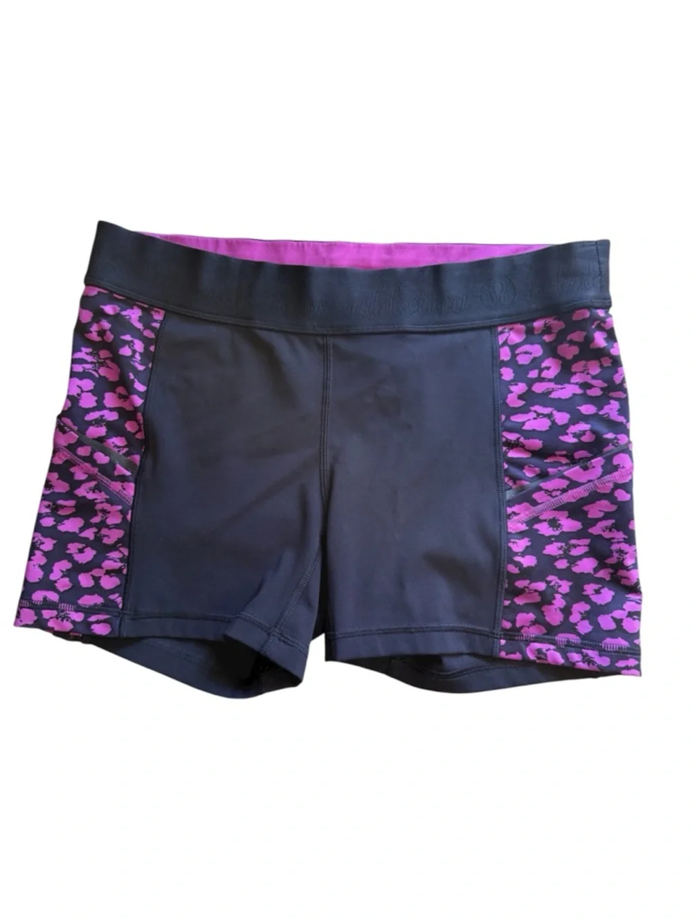 Lululemon What the Sport Short Navy/Purple 10‎